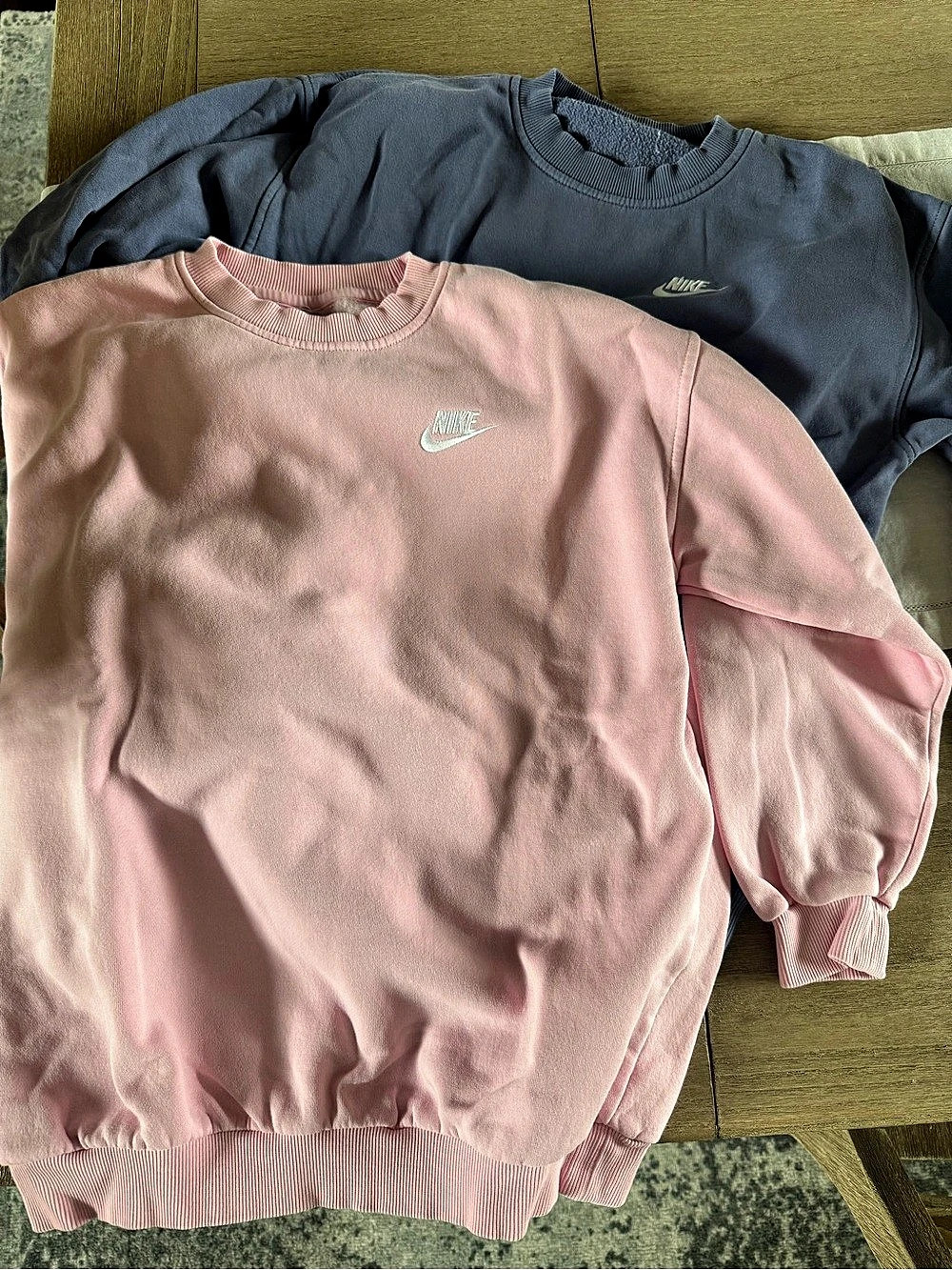 Nike Two Sweatshirts Pink & Blue